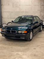 BMW E38 728i 1er propriétaire 115.000 km, Autos, BMW, Vert, Cuir, 4 portes, Automatique