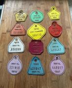 12 oude fietsplaten  Van 1976 tot 1987, Ophalen