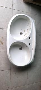 Double lavabo, Ophalen, Gebruikt, Wastafel