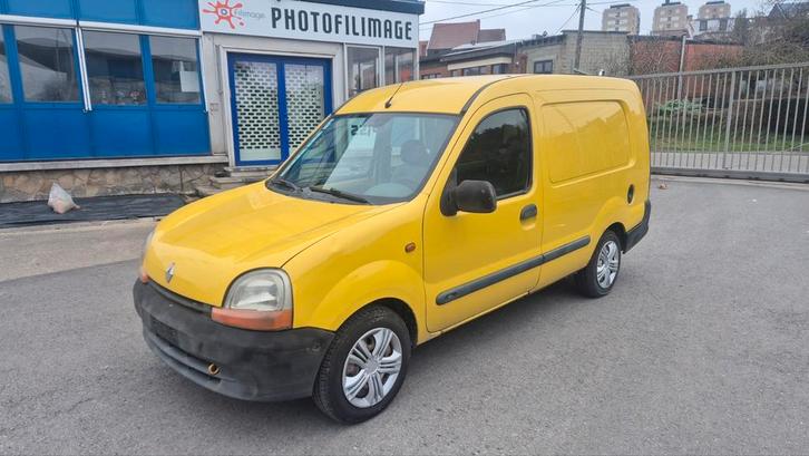 RENAULT KANGO 1.9D LONG CHASSIS ANNE 2000 CT OK, Auto's, Bestelwagens en Lichte vracht, Bedrijf, Te koop, ABS, Airbags, Boordcomputer
