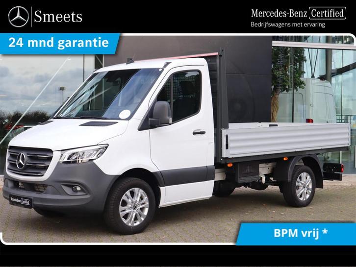 Mercedes-Benz Sprinter 317 CDI LED AUT. OPEN LAADBAK, Auto's, Bestelwagens en Lichte vracht, Bedrijf, Te koop, Used 1. Bestelwagens met ervaring.