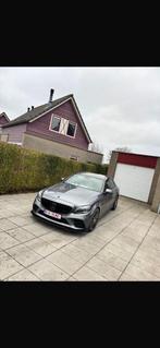 Mercedes-benz c200d 2019 AMG pak!, Autos, Cuir, Entreprise, Noir, 5 portes