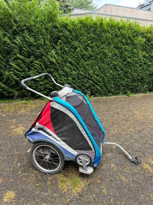 Thule Chariot Captain XL fietskar voor twee (ook voor baby), Vélos & Vélomoteurs, Accessoires vélo | Remorques, Utilisé, Remorque pour enfant