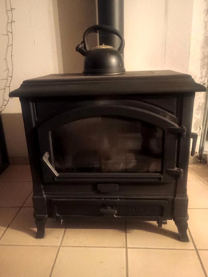 Houtkachel, Huis en Inrichting, Kachels, Gebruikt, Vrijstaand, Houtkachel, Hout, Ophalen