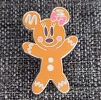 Minnie Mouse Gingerbread Kerstmis pin - Disneyland Parijs, Collections, Broches, Pins & Badges, Comme neuf, Enlèvement ou Envoi