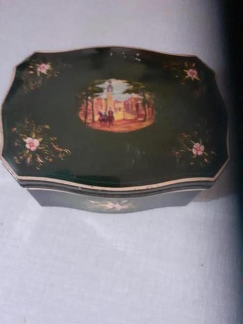 Vintage groen blik Pickwick/Douwe Egberts, Verzamelen, Blikken, Zo goed als nieuw, Douwe Egberts, Ophalen of Verzenden