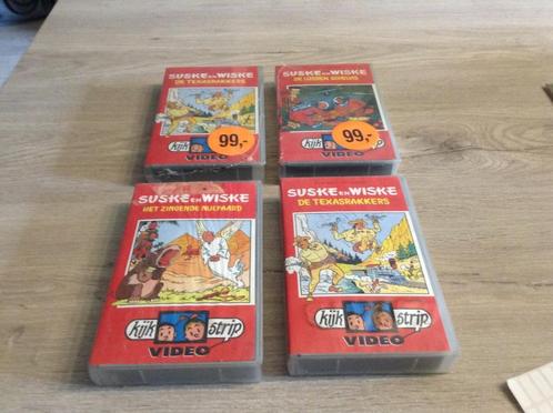 Suske en Wiske verschillende VHS banden (1991), Verzamelen, Stripfiguren, Zo goed als nieuw, Overige typen, Suske en Wiske, Ophalen of Verzenden