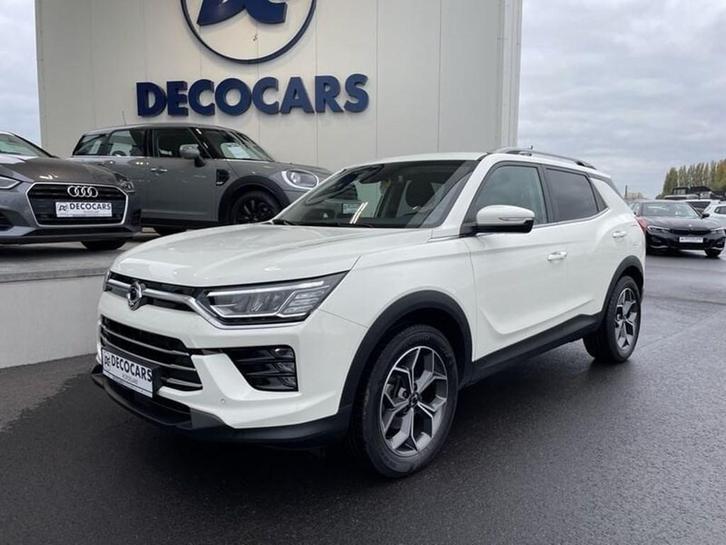 SsangYong Korando T-GDI Quartz 2WD AUT, Auto's, SsangYong, Korando, Adaptieve lichten, Adaptive Cruise Control, Airbags, Bluetooth