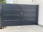tuinpoort gebruikt in de showroom 320*180, Tuin en Terras, Tuinpoorten, Ophalen, Staal, Zo goed als nieuw, 150 tot 200 cm