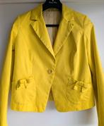 Geel kort jasje, Kleding | Dames, Jasjes, Kostuums en Pakken, Geel, Maat 42/44 (L), Jasje, Gedragen