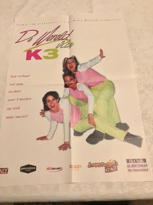 Originele K3 poster een verhaal vol zang en dans, Verzamelen, Posters, Ophalen of Verzenden