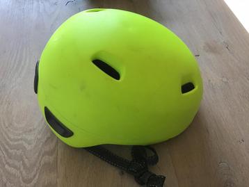 Fluo gele helm, Enlèvement ou Envoi, Utilisé, XS, Garçon ou Fille