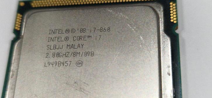 Intel i7-860 desktop processor, Computers en Software, Processors, Gebruikt, 4-core, 2 tot 3 Ghz, Ophalen of Verzenden