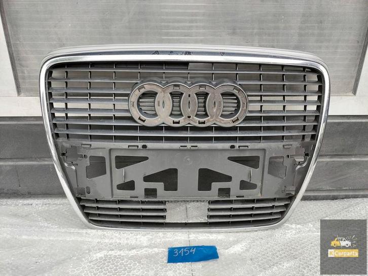 4F0853651 AUDI A6 C6 GRILLE 4F08536513154, Auto-onderdelen, Carrosserie, Audi, Gebruikt