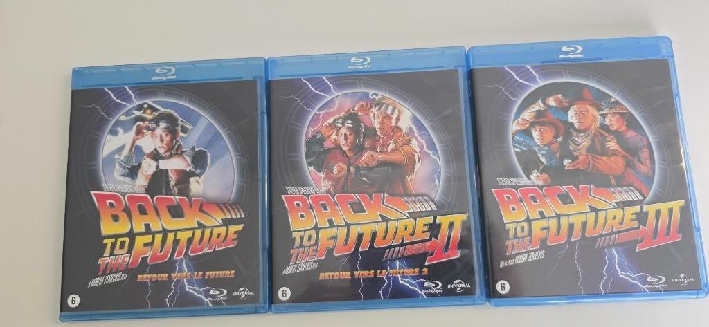 BR - Back to the future 3 aparte filmdoosjes, Ophalen of Verzenden, Zo goed als nieuw, Avontuur
