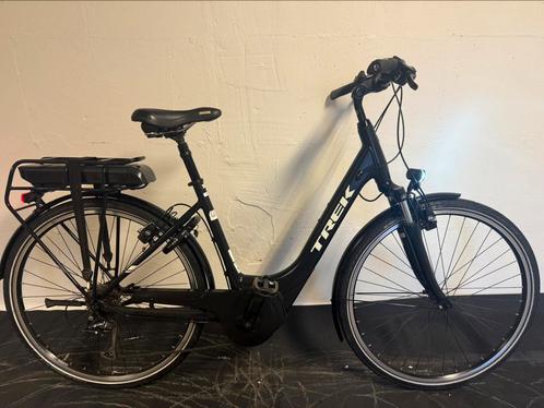 Trek TM2+ Bosch plus Middenmotor Electrische fiets, Fietsen en Brommers, Fietsen | Cruisers en Lowriders, Zo goed als nieuw, Dames