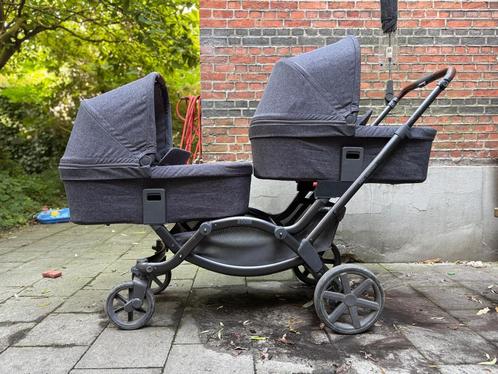 Tweeling buggy abc design zoom 3 in 1, Kinderen en Baby's, Tweelingen en Meerlingen, Gebruikt, Ophalen