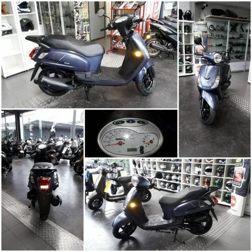 SYM fiddle II nieuwe scooter A/B klasse EURO 5, Fietsen en Brommers, Scooters | SYM, Nieuw, Fiddle, Benzine, Ophalen