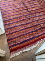 Kleurrijk wollen tapijt., Huis en Inrichting, 200 cm of meer, 200 cm of meer, Rechthoekig, Zo goed als nieuw