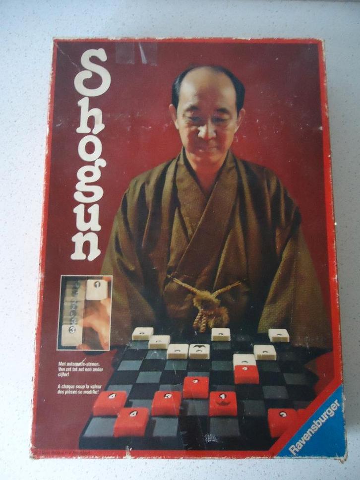 Vintage "Shogun" Maxi van Ravensberger anno 1979, Hobby en Vrije tijd, Gezelschapsspellen | Overige, Gebruikt, Een of twee spelers