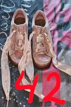 dames puma schoenen maat 42 roos zo goed als nieuw, Puma, Rose, Comme neuf, Enlèvement