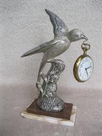 porte-montre verzilverde vogel, Ophalen