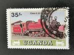 Ouganda 1988 - chemins de fer, trains, locomotives, Affranchi, Enlèvement ou Envoi