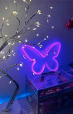 Lampe néon Butterfly, Maison & Meubles, Neon, Lamp, Enlèvement ou Envoi, Neuf