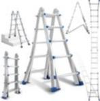 ladder 4x5 alu multifunctionele telescoopladder 513cm NIEUW, Doe-het-zelf en Bouw, Ladders en Trappen, Ophalen, Nieuw, Ladder