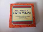 Wat weet jij over wijn? Onderzetters spel Quiz bordspel, Hobby en Vrije tijd, Gezelschapsspellen | Bordspellen, Ophalen of Verzenden