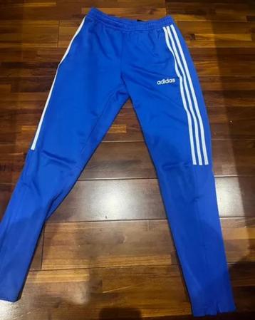 Adidas Blauwe Trainingsbroek XL blauw sport joggings broek beschikbaar voor biedingen