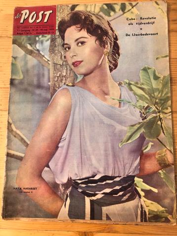 Tijdschrift De post (1959)- thema ijzerbedevaart, Enlèvement, 1940 à 1960, Journal ou Magazine