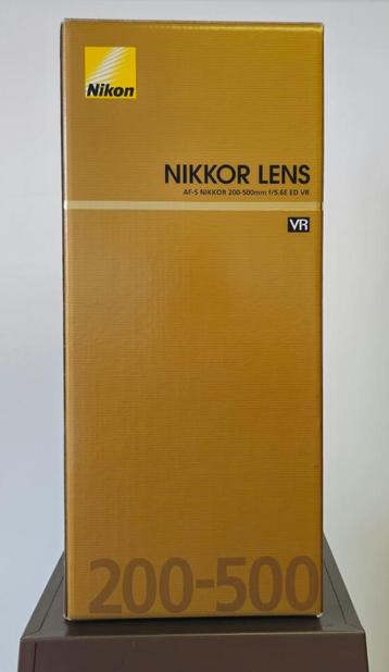Nikon AF-S 200-500mm F/5.6E VR ED beschikbaar voor biedingen