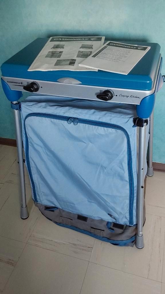 RÉCHAUD DE CAMPING CAMPINGAZ KITCHEN EXTRA, Caravanes & Camping, Meubles de camping, Comme neuf, Accessoire de mobilier de camping