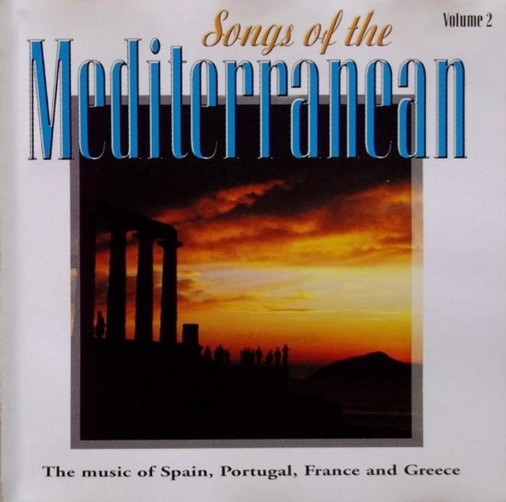 Songs Of The Mediterranean (Spain Portugal France & Greece), Cd's en Dvd's, Cd's | Wereldmuziek, Gebruikt, Europees, Ophalen of Verzenden