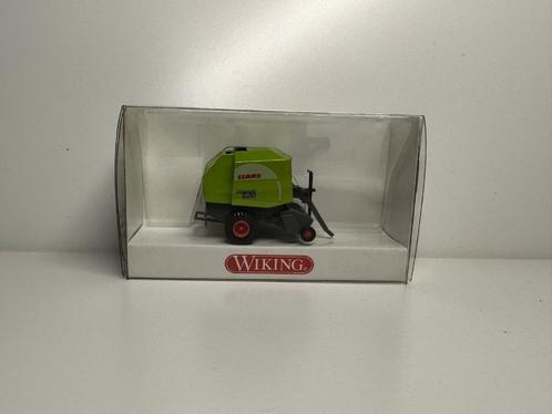 Presse Agricole CLAAS ROLLANT Verte 1/87 HO WIKING Neuve+Bte, Hobby en Vrije tijd, Modelauto's | 1:87, Nieuw, Hijskraan, Tractor of Landbouw