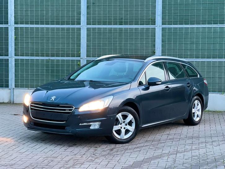 Peugeot 508 1.6 diesel Automaat, Auto's, Peugeot, Bedrijf, Te koop, Diesel, Euro 5, Break, Automaat, Blauw, Zwart, Leder en Stof