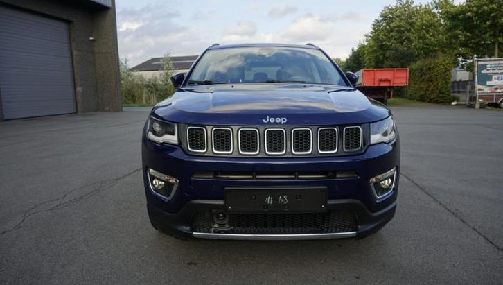 Jeep Compass Limited Sport-Automaat-35.608Km-Full Opties, Auto's, Jeep, Bedrijf, Te koop, Compass, ABS, Achteruitrijcamera, Adaptieve lichten