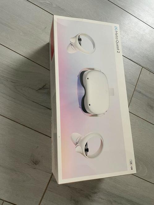 Meta Quest 2-headset (128 GB), Games en Spelcomputers, Virtual Reality, Zo goed als nieuw, Ophalen of Verzenden
