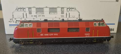 Marklin 3384 - Series Am 4/4 SBB CFF Diesel Loco, Hobby en Vrije tijd, Modeltreinen | H0, Zo goed als nieuw, Locomotief, Wisselstroom