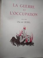 La guerre et l'occupation (original N 62 de Oscar Liedel ), Enlèvement ou Envoi, Deuxième Guerre mondiale, Utilisé, Oscar Liedel