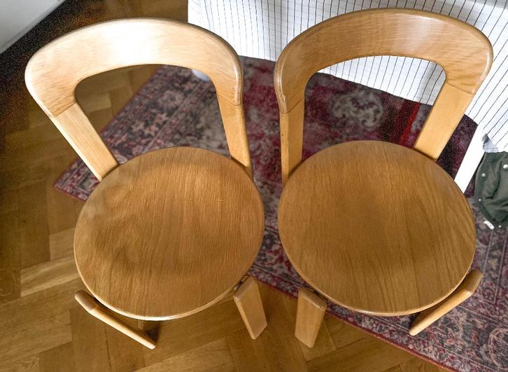 Bruno Rey stoel, Huis en Inrichting, Krukjes, Gebruikt, Hout, Ophalen