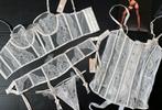 Victoria secret nieuwe exclusieve lingerieset wit S OP=OP, Ophalen of Verzenden