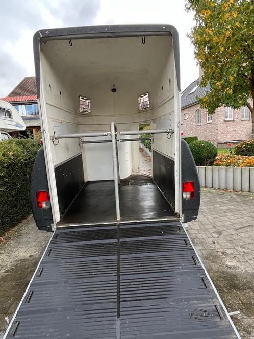 Bockmann trailer - 2 paarden - 2006, Dieren en Toebehoren, Paarden en Pony's | Trailers en Aanhangwagens, Gebruikt, 2-paards trailer