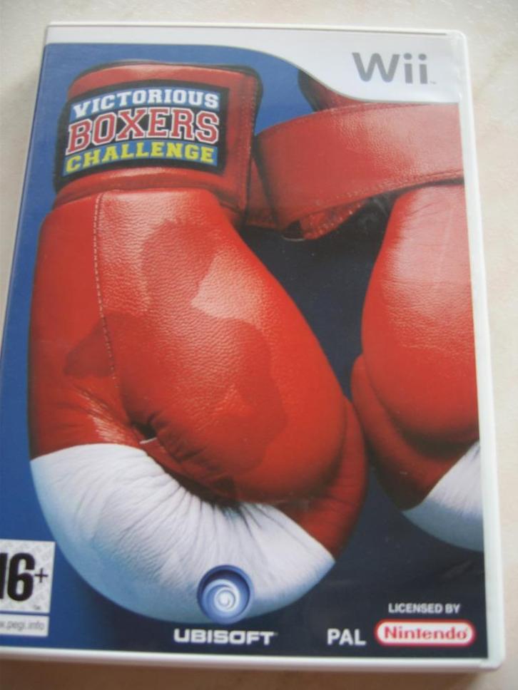 Wii Nintendo Victorious Boxers Challenge, Games en Spelcomputers, Games | Nintendo Wii, Zo goed als nieuw, Ophalen of Verzenden