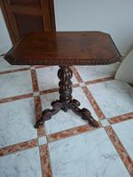 Victoriaanse walnoot lampentafel in Barok stijl, Ophalen