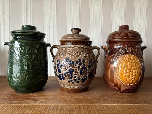 Set van 3 Rumtopf potten – West Germany keramiek, Antiek en Kunst, Antiek | Keramiek en Aardewerk, Ophalen