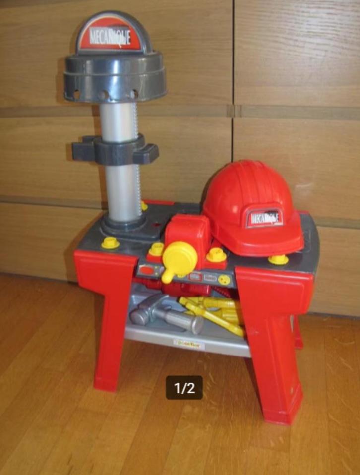 speelgoed werkbank, Kinderen en Baby's, Speelgoed | Speeltafels, Ophalen of Verzenden