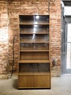 vintage vitrinekast / boekenkast, Antiek en Kunst, Ophalen of Verzenden
