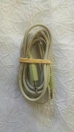 Vintage cable 2x male 3.5mm awm e101344 style 2725 60C 30w, Utilisé, Enlèvement ou Envoi